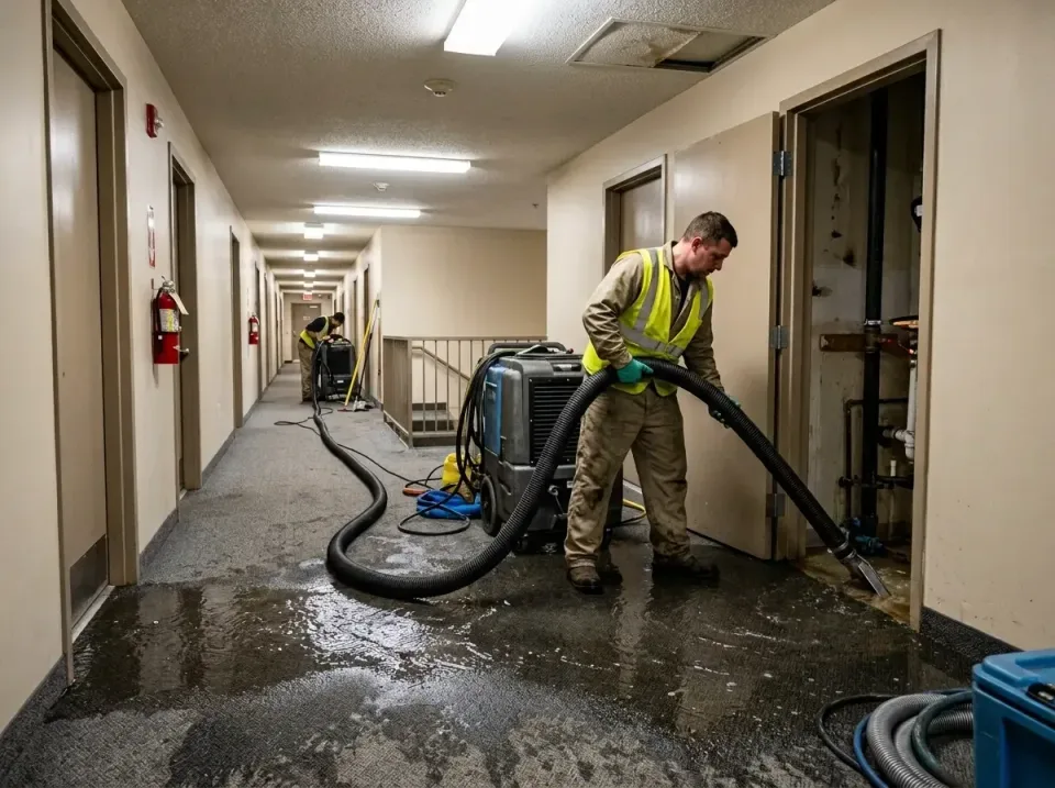 multi-unit-apartment-hallway-f-005 — frequently asked questions, Emergency Burst Pipe Water Extraction & Removal in Houma, LA